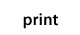 printare, listare